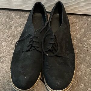 Women’s Black Suede Shoes